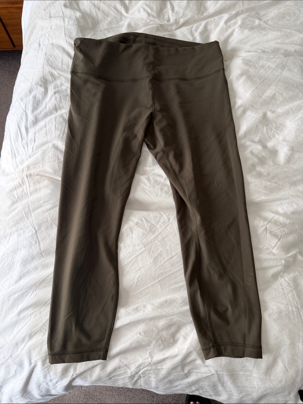 lululemon athletica Olive Green High-Rise Leggings